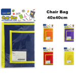Marlin Polyester Chair Bag - 40 x 40cm, Assorted